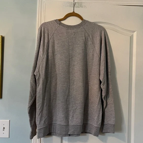 Free People x Original Retro Brand Grey Copenhagen Oversized Sweatshirt M NWT - Picture 6 of 8